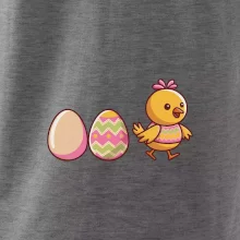 Evoluce vajíčka - velikonoce - kuře