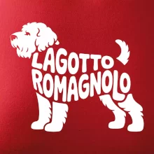 Lagotto romagnolo nápis v těle