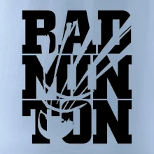 Badminton nápis