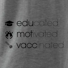 Educated motivated vaccinated