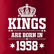 Kings are born in 1958