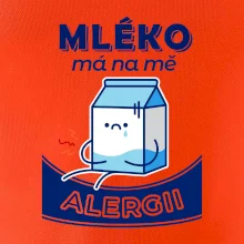 Mléko má na mě alergii Mléko má na mě alergii