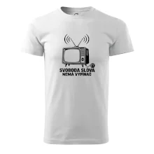 Svoboda slova nemá vypínač retro televize