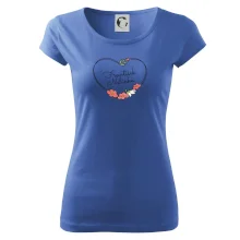 Srdce velké - Tričko se jmény dětí