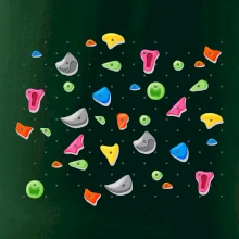 Lezení na stěně - chyty