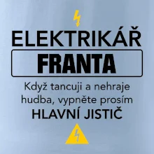 Jméno - Elektrikář - hlavní jistič