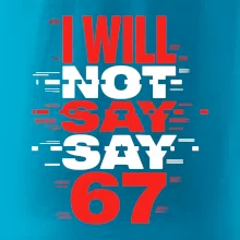 Červený - I Will Not Say SAY 67