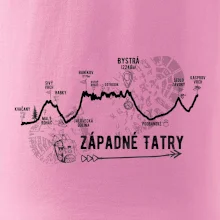 Profil kopca Západné tatry