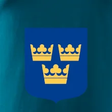 Švédský znak tři korunky velký