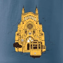 Mallorca - katedrála a tramvaj