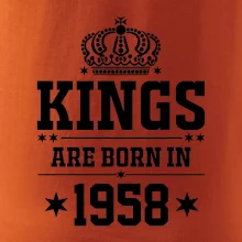 Kings are born in 1958