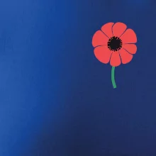 Vlčí mák ikonka na prsu