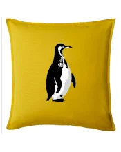 Tučňák černobílý z boku