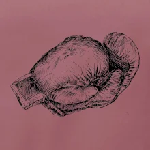 Rukavice kreslené na šířku