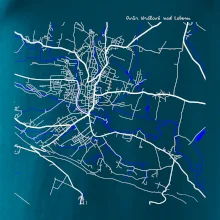 Dvůr Králové nad Labem mapa s vodními toky