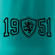 Narozeninový motiv - znak - 1951