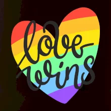 Love wins srdce