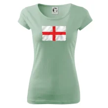 Anglická vlajka vlající