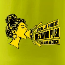 Sorry já prostě nezavřu pusu