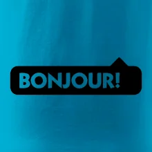 Nápis Bonjour