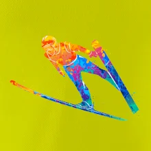 Skokan na lyžích splash