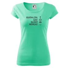 Biathlon Eat Sleep Repeat