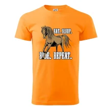 Eat Sleep Ride Repeat Western