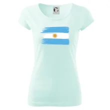 Argentina vlajka kreslená štětkou