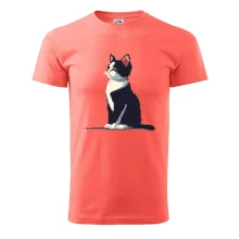 Mourovatá kočka pixel