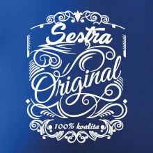 Vintage nejlepší sestra 100% kvalita