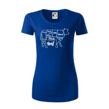 Kráva nákres rozřezání Anglicky