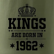 Kings are born in 1962