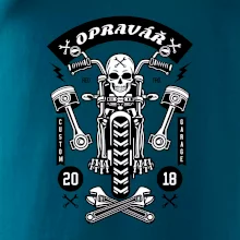 Lebka motorkář opravář