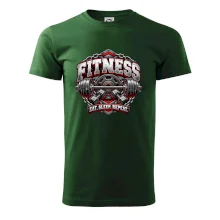 Fitness činka a závaží eat sleep repeat