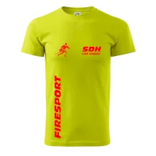 Hasičský sport SDH + váš název ČERVENÁ