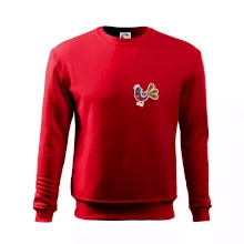 Folklor na prsu slepice