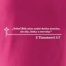 Citáty z bible - 2 Timoteovi 1:7