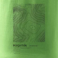Keprník - vrstevnice v obdélníku
