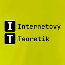 IT Nápis Internetový Teoretik