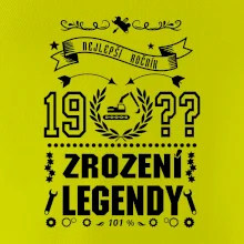 Zrození legendy - pro bagristu Zrození legendy - pro bagristu
