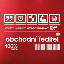 Čárový kód - Obchodní ředitel