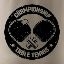 Championship Table tennis - kulatý