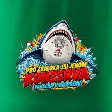 Pro žraloka jsi jen konzerva