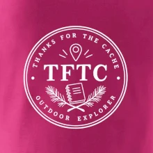 TFTC minimalistický turistický odznak