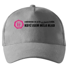 Omlouvám se za to, co jsem řekla, když jsem měla hlad