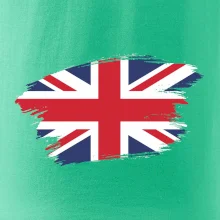 Britská vlajka roztrhaná