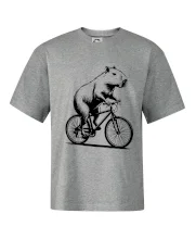 Kapybara na kole černá