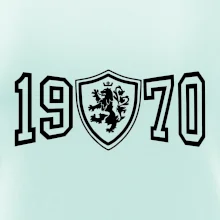 Narozeninový motiv - znak - 1970