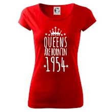 Queens are born in 1954