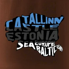 Mapy - názvy měst - Estonsko